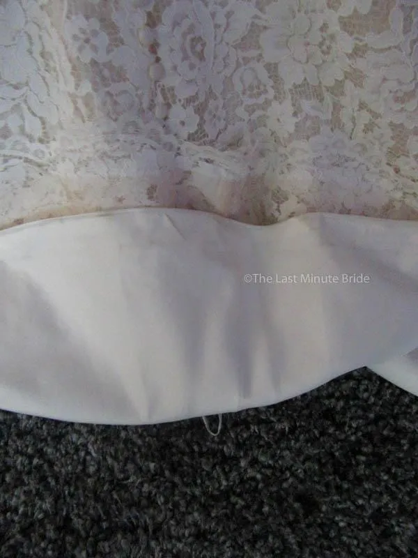 Stella York 6124 Ivory/Praline size 12
