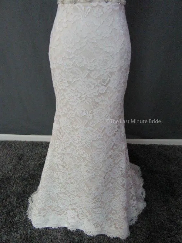 Stella York 6124 Ivory/Praline size 12