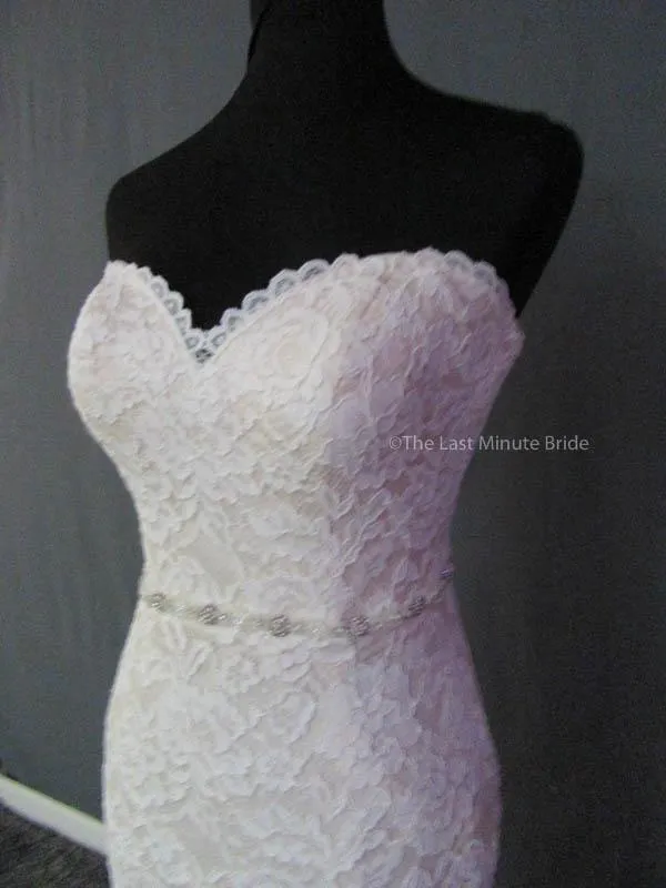 Stella York 6124 Ivory/Praline size 12