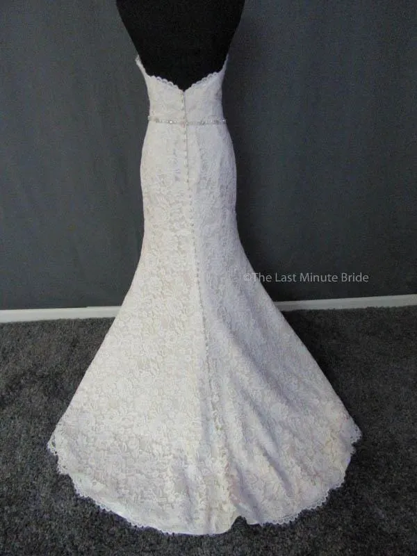 Stella York 6124 Ivory/Praline size 12