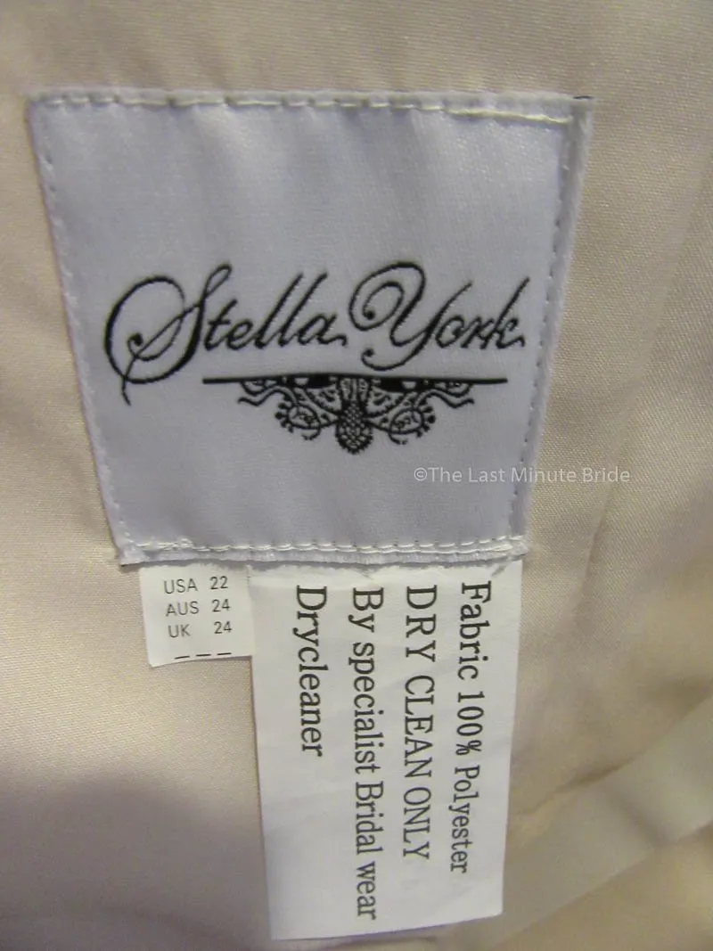 Stella York 6257 size 22