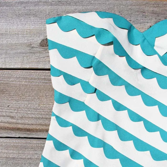 Strawberry Fields Dress in Teal