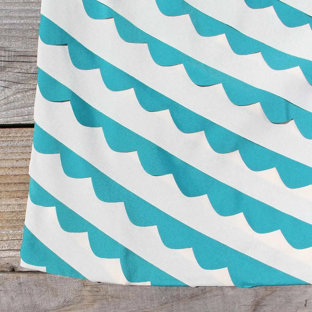 Strawberry Fields Dress in Teal