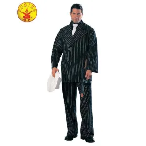Striped Gangster Men's Costume