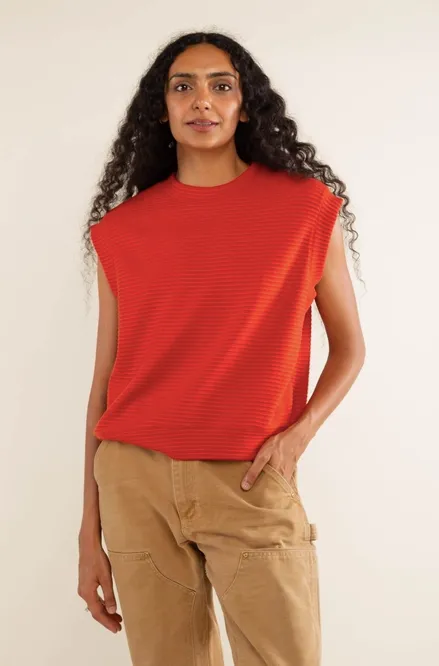Suki Heavy Rib Vest SALE