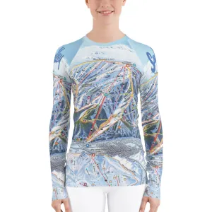 Sun Valley Winter Map Long Sleeve Top