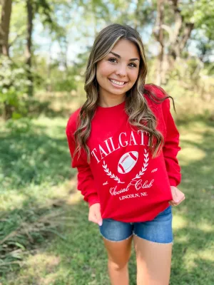 Tailgate Social Club Premium Crew - Red