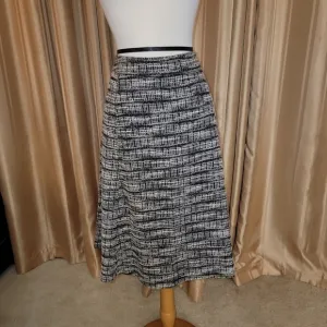 Talbots  A-Line Tweed Skirt NWT Size 10