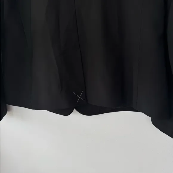 Talbots Black Blazer Classic Tailored Suit Jacketed Luxe Wool Blazer NWOT 10