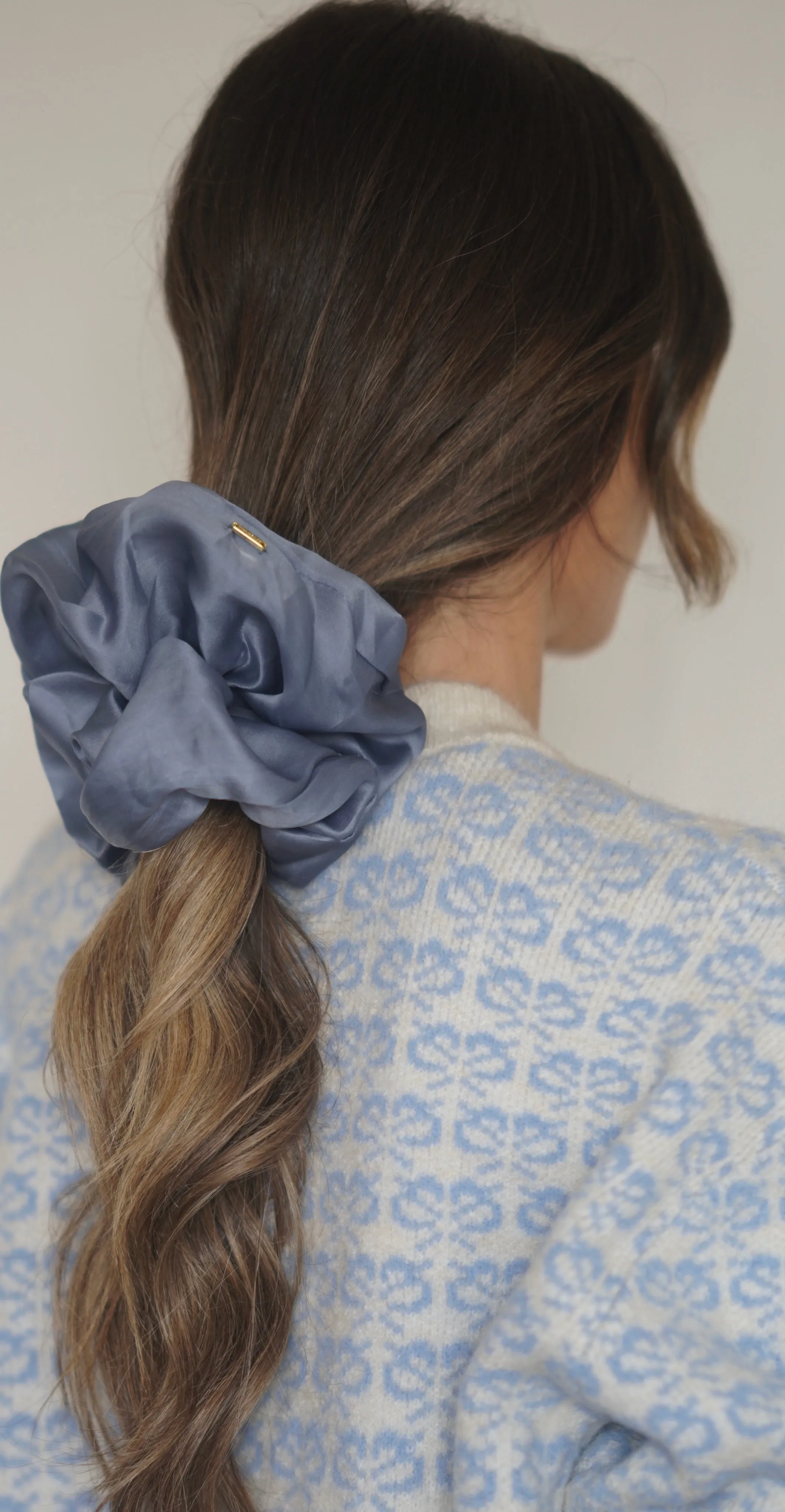 THE ALICE ORGANZA LARGE - BLUEJAY