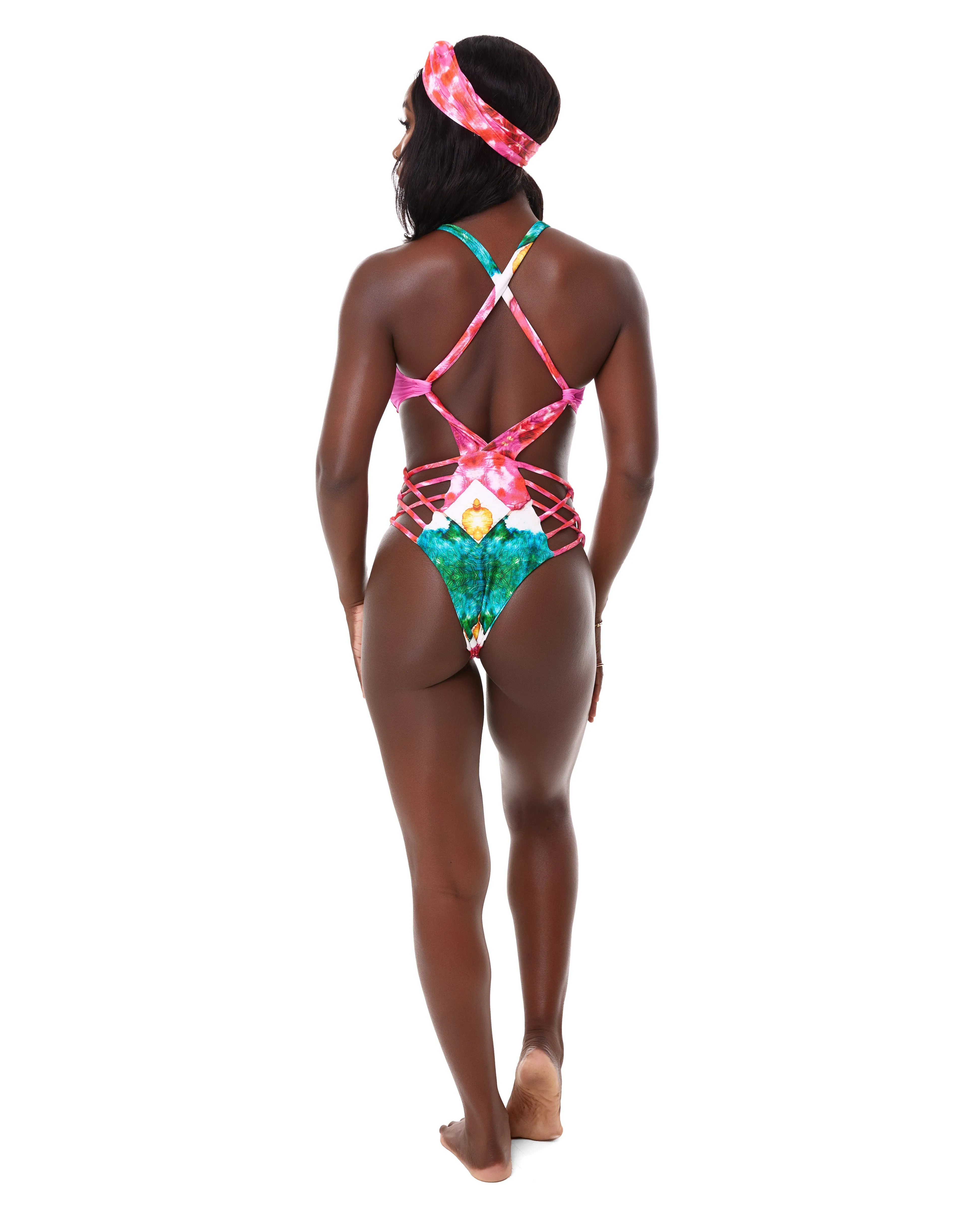 The Batik Floral Malaya Monokini