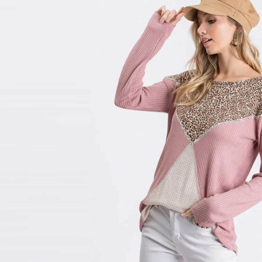The Crossed Blocks Top
