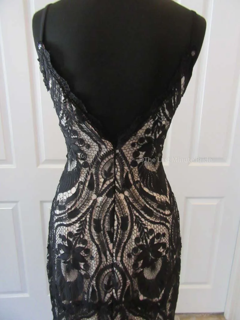 The Last Minute Bride Style Ambrosia (In Stock Sizes - Black/Nude)