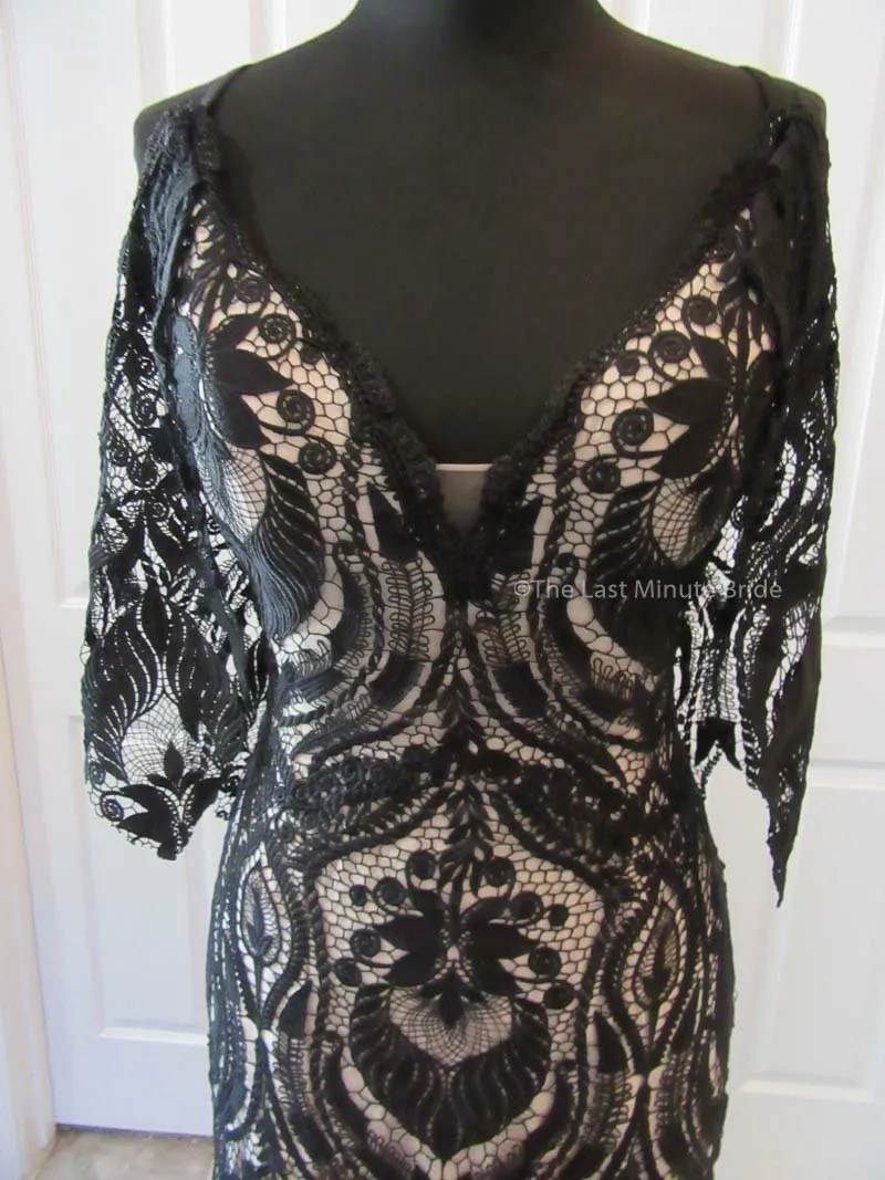 The Last Minute Bride Style Ambrosia (In Stock Sizes - Black/Nude)