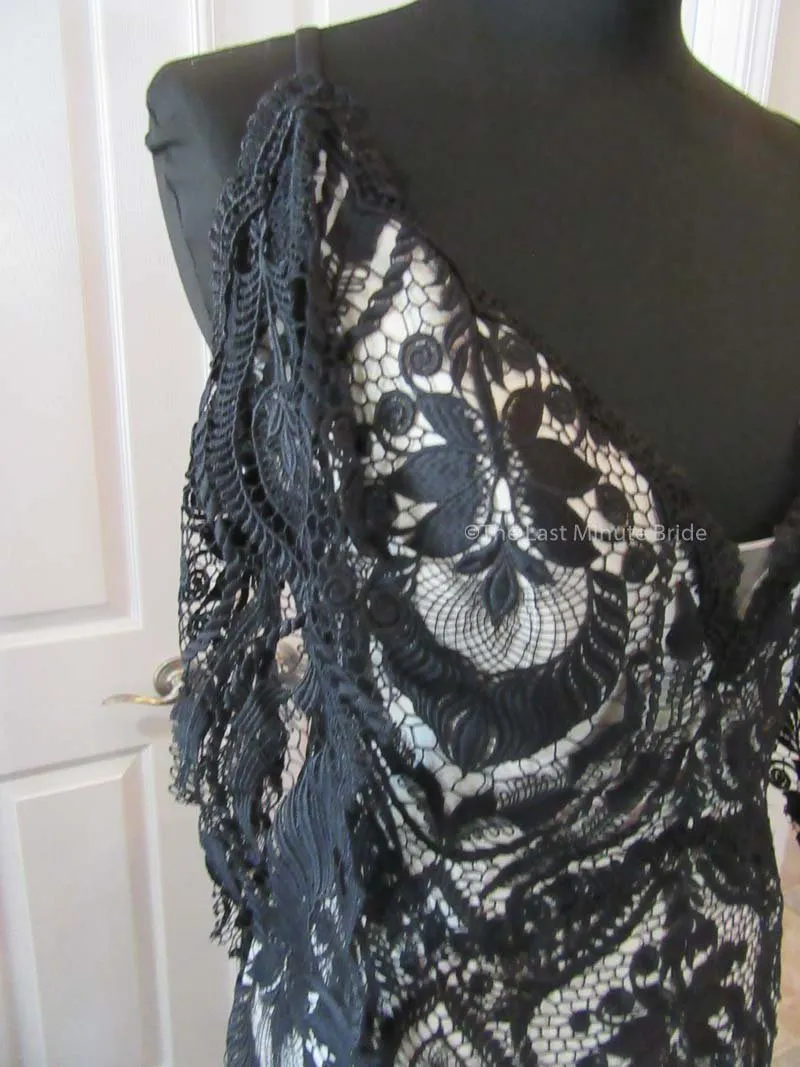 The Last Minute Bride Style Ambrosia (In Stock Sizes - Black/Nude)