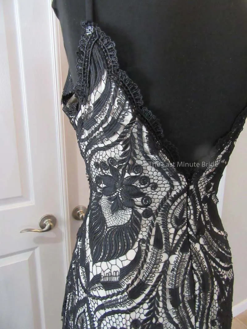 The Last Minute Bride Style Ambrosia (In Stock Sizes - Black/Nude)