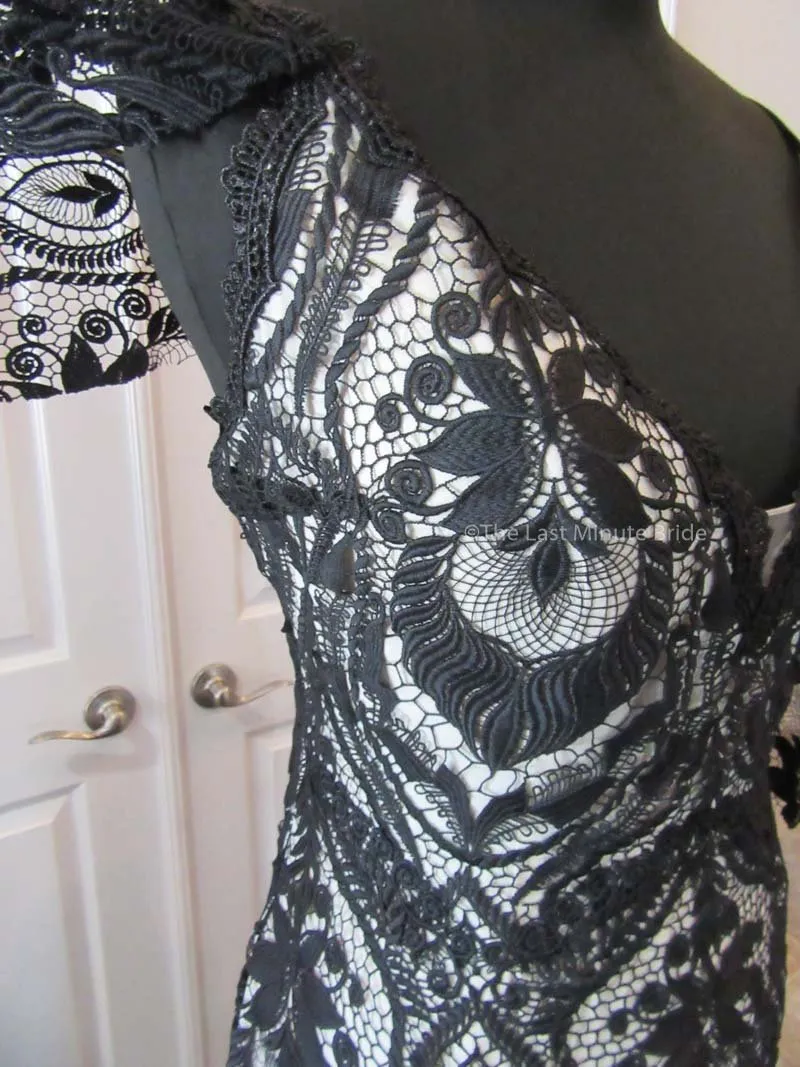 The Last Minute Bride Style Ambrosia (In Stock Sizes - Black/Nude)