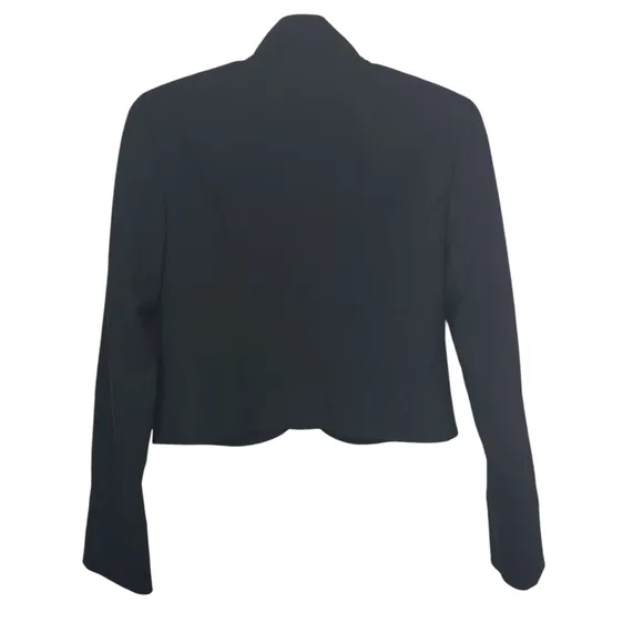 Theory Nancy C Wool Blend Cropped Blazer