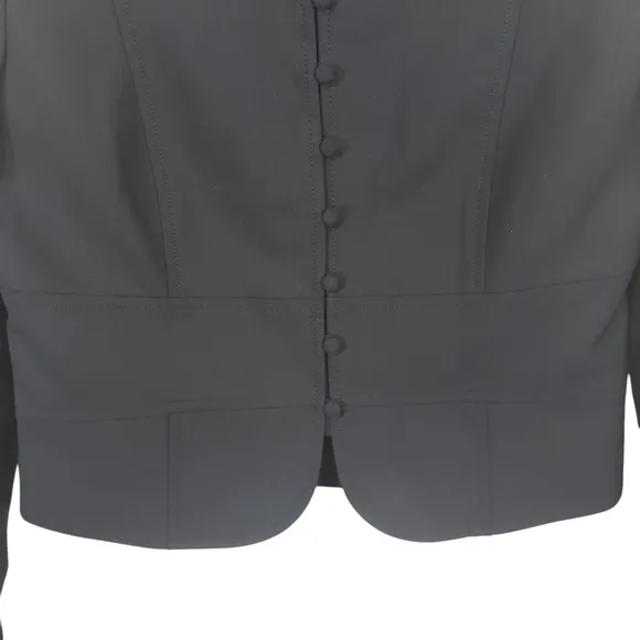 Theory Nancy C Wool Blend Cropped Blazer