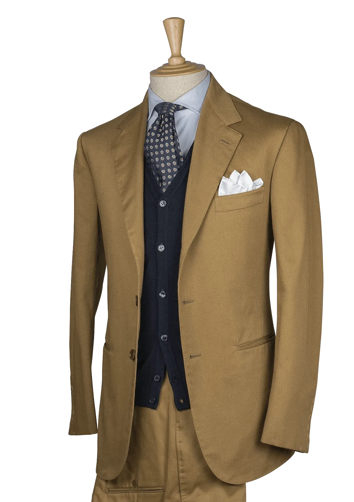 Tobacco Cotton Suit