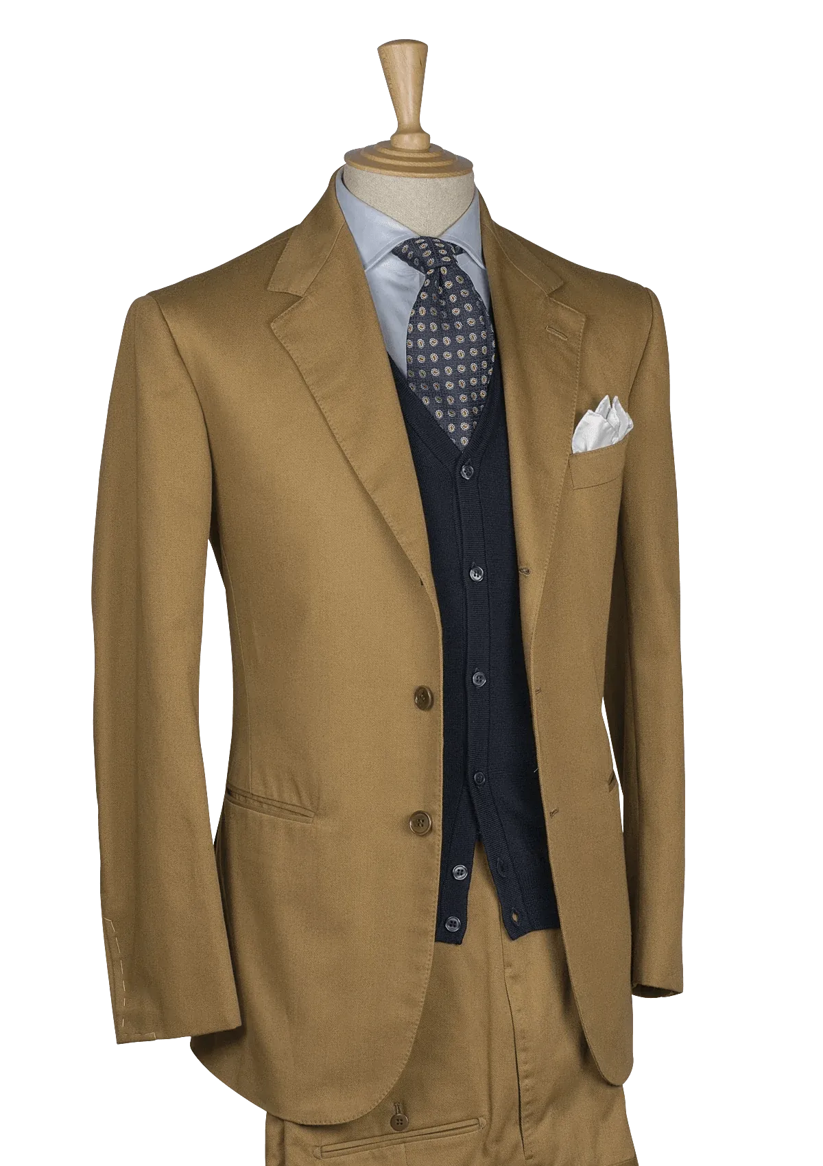 Tobacco Cotton Suit