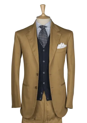 Tobacco Cotton Suit