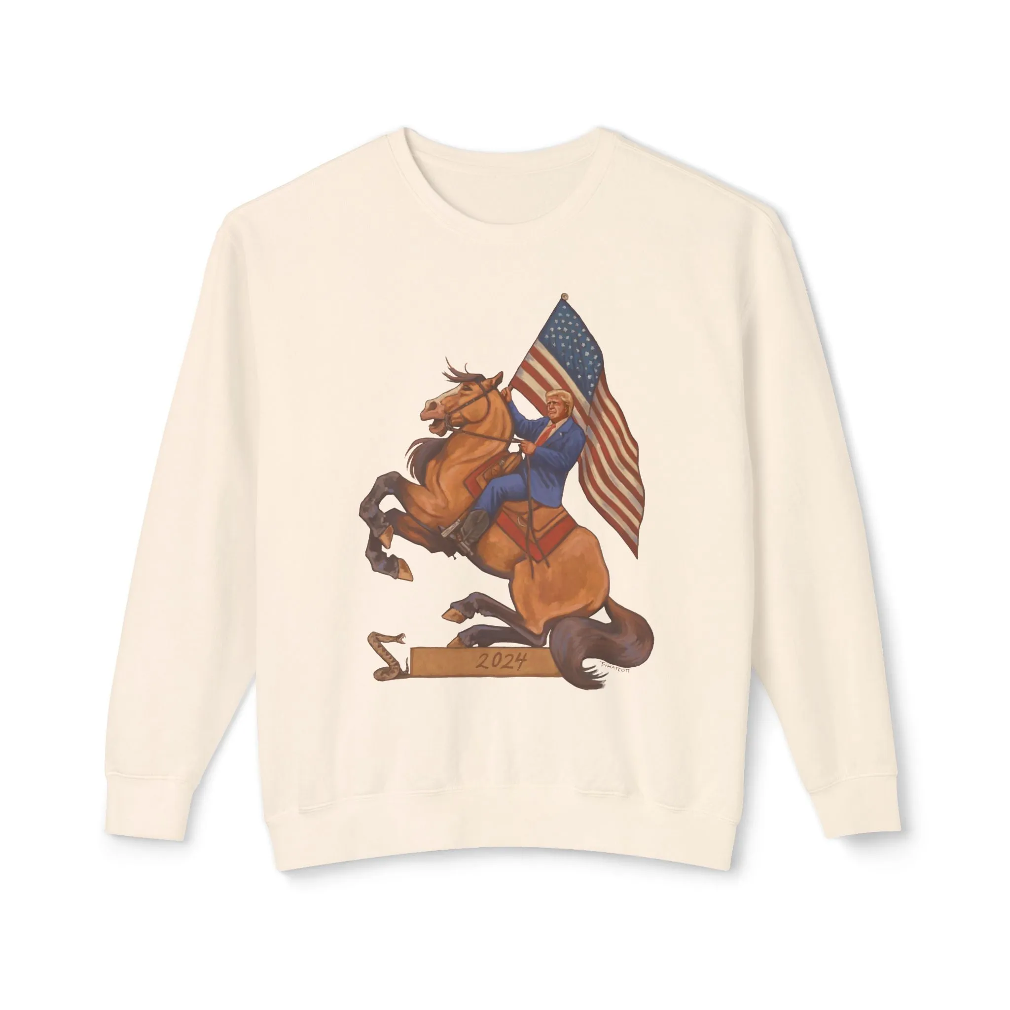 Trump Freedom Fighter Crewneck Sweatshirt