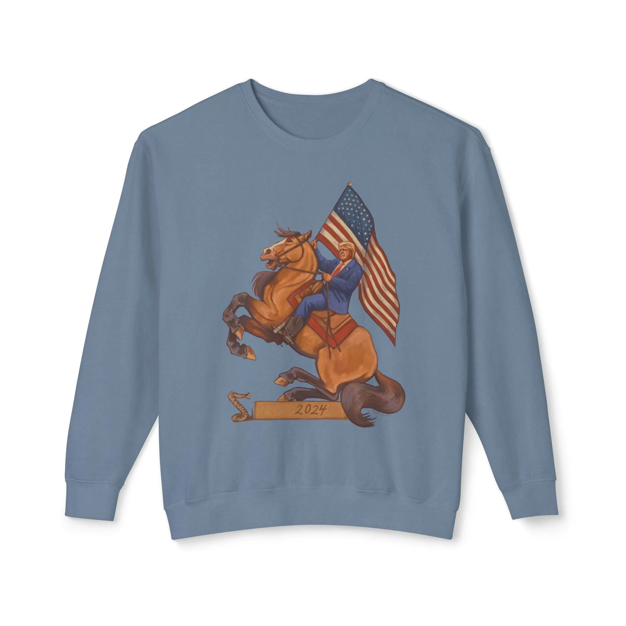 Trump Freedom Fighter Crewneck Sweatshirt