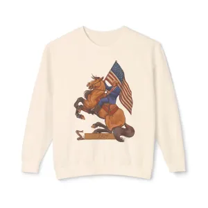 Trump Freedom Fighter Crewneck Sweatshirt