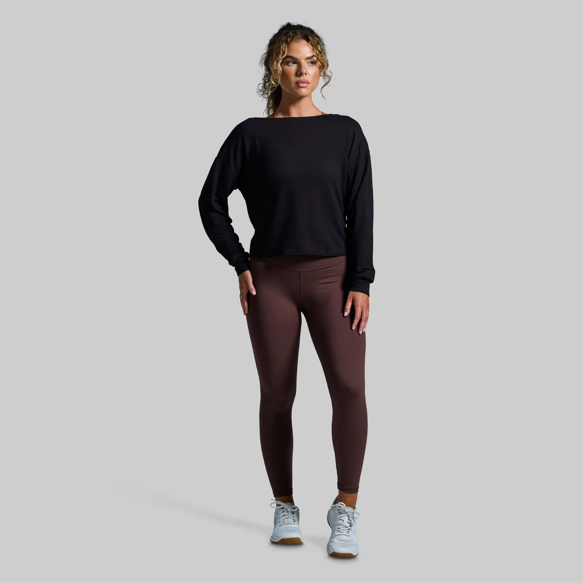 Two Ways Long Sleeve (Black)