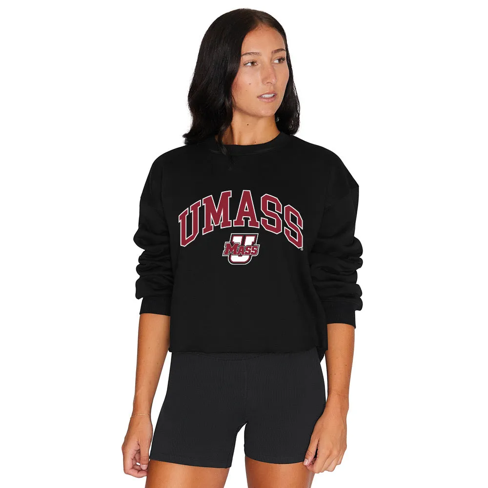 UMass Black Crewneck