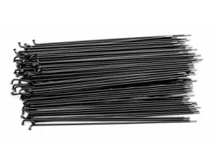 United Supreme Double Butted Spokes Black 40 Pack