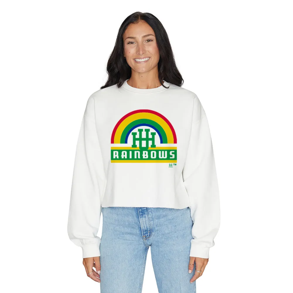 University of Hawaii Vintage Rainbow Crewneck