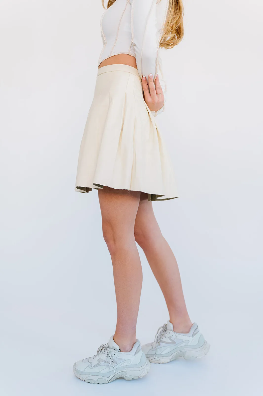 Uptown Girl Pleated Skirt