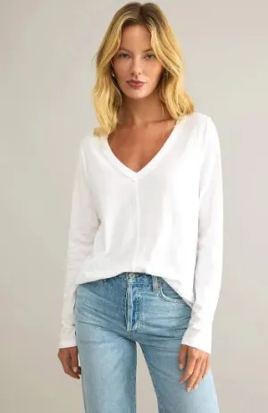Vail Long Sleeve Tee White