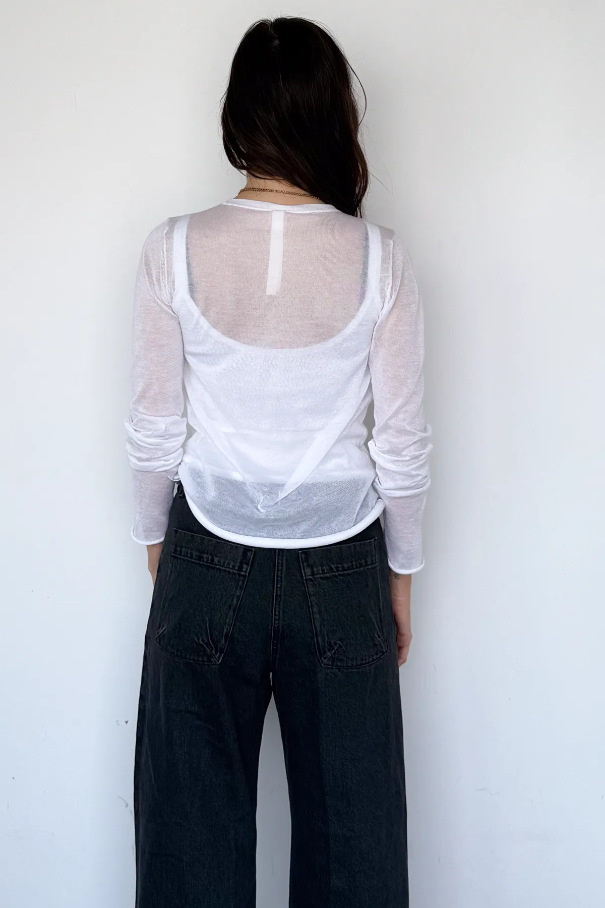 Veil Crewneck Top