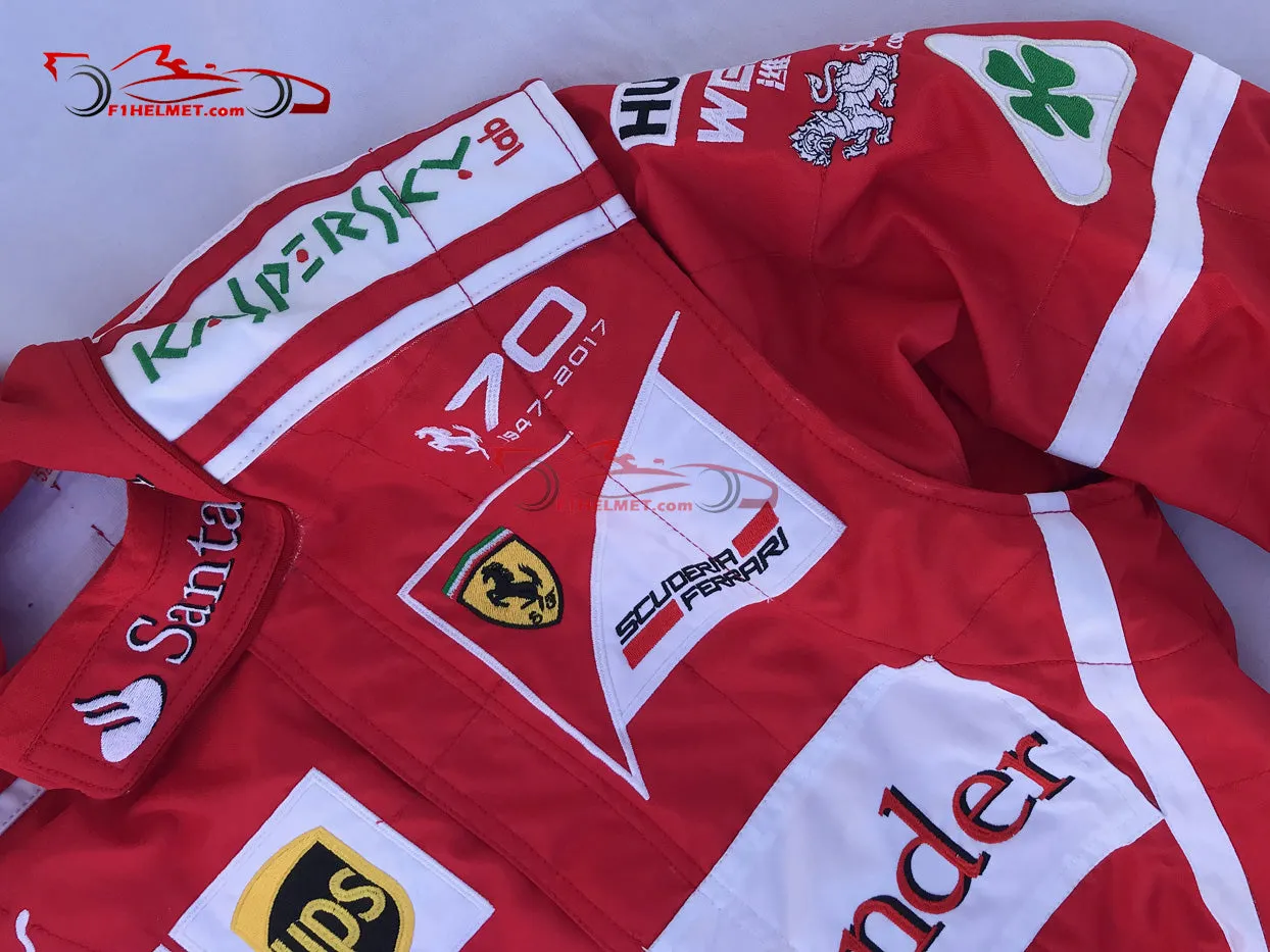 Vettel 2017 Replica racing suit / Ferrari F1