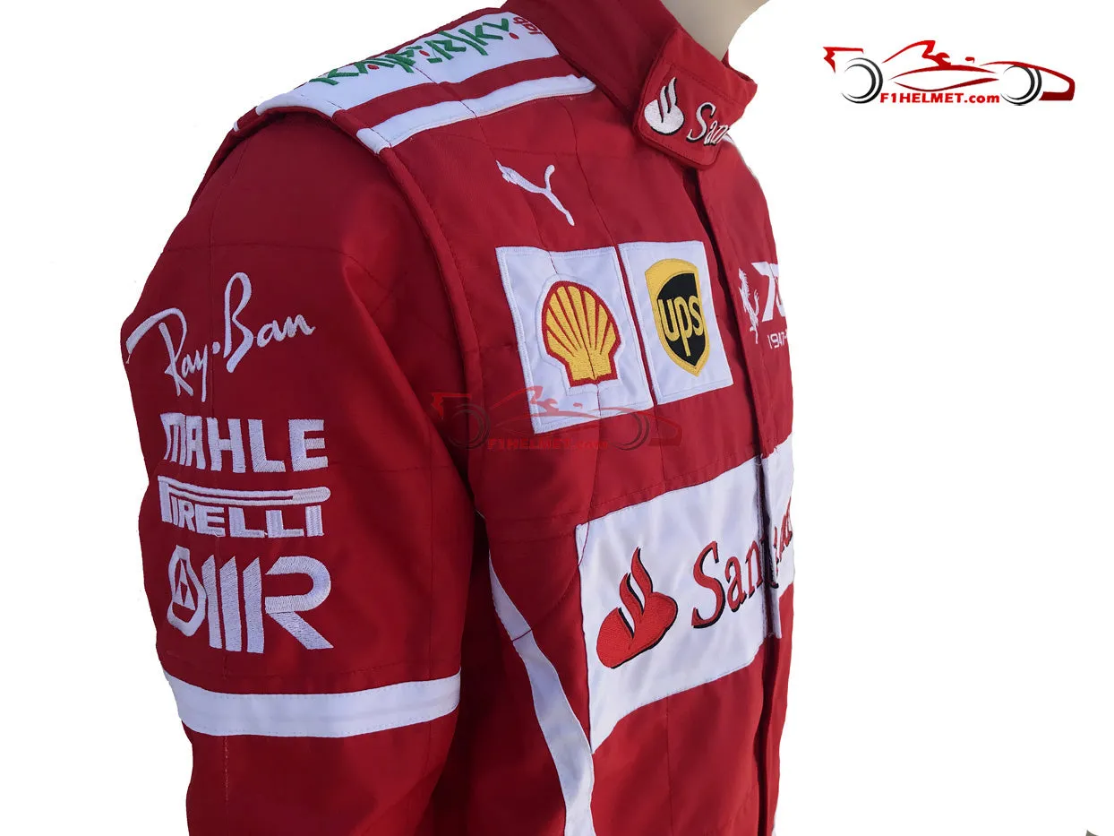 Vettel 2017 Replica racing suit / Ferrari F1