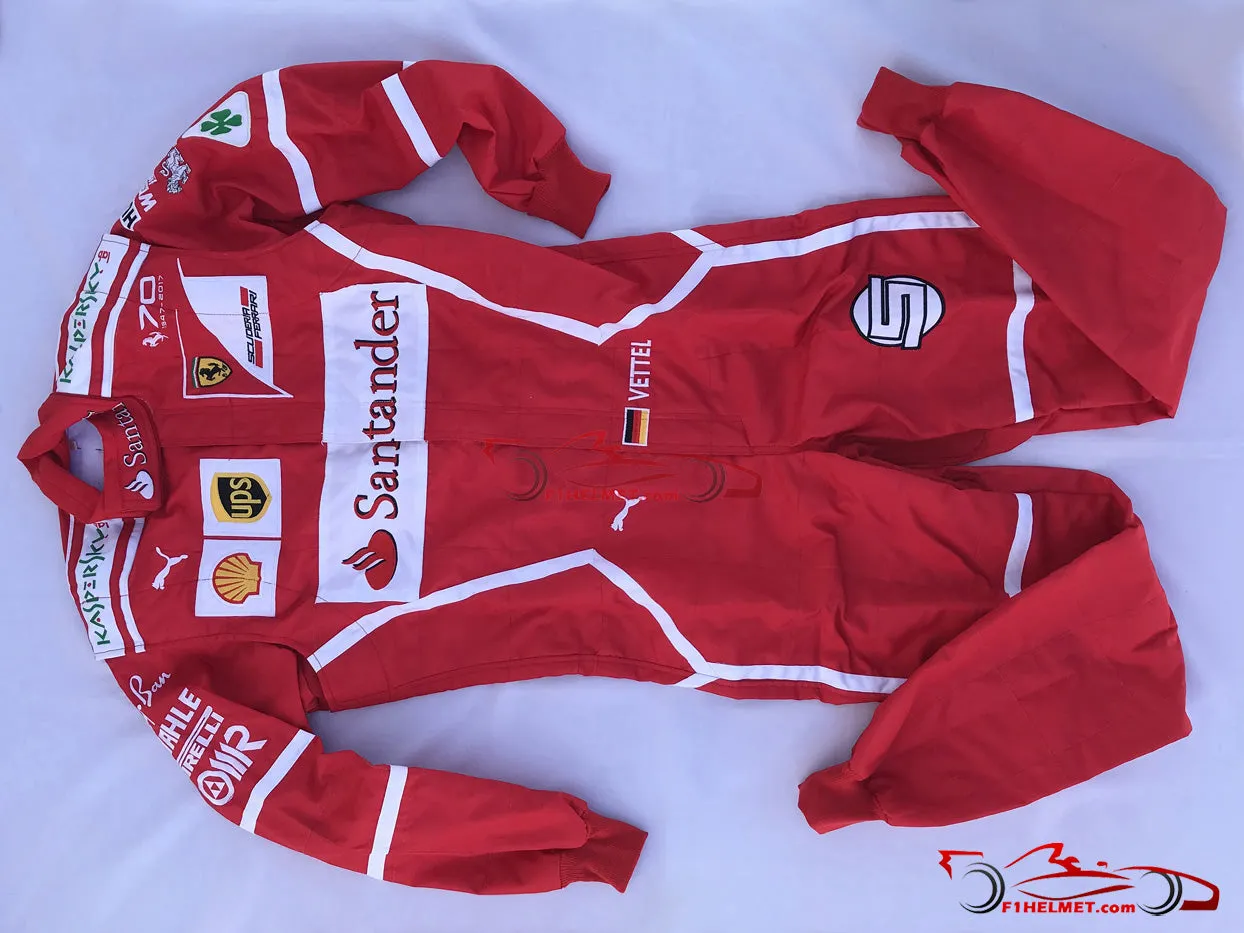 Vettel 2017 Replica racing suit / Ferrari F1
