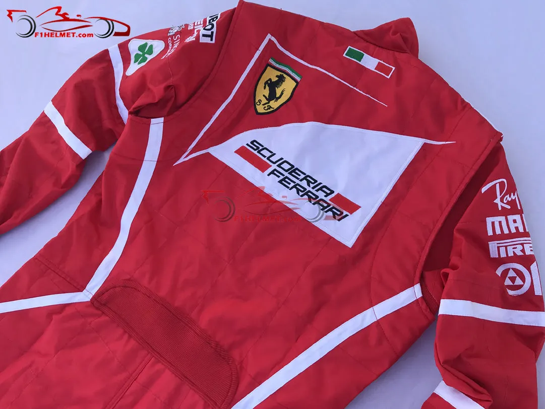 Vettel 2017 Replica racing suit / Ferrari F1