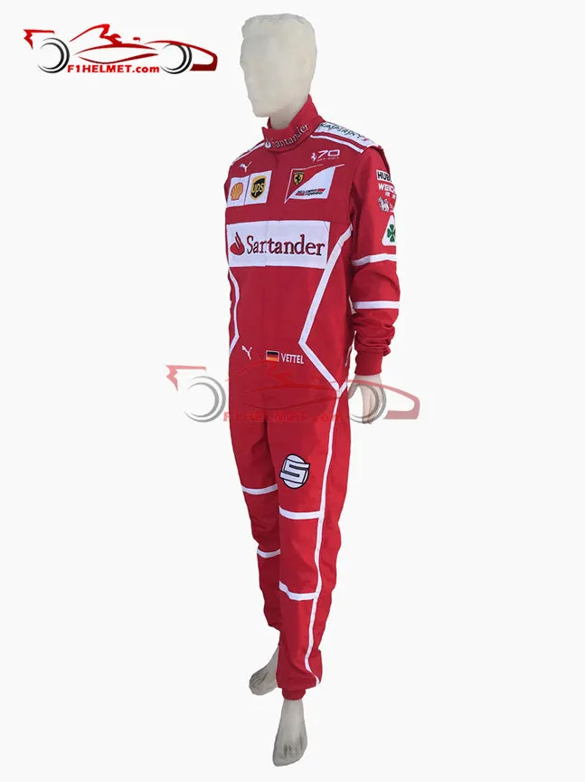 Vettel 2017 Replica racing suit / Ferrari F1