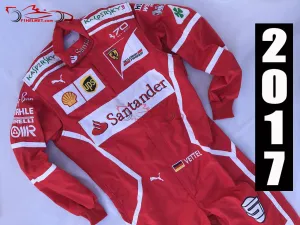 Vettel 2017 Replica racing suit / Ferrari F1