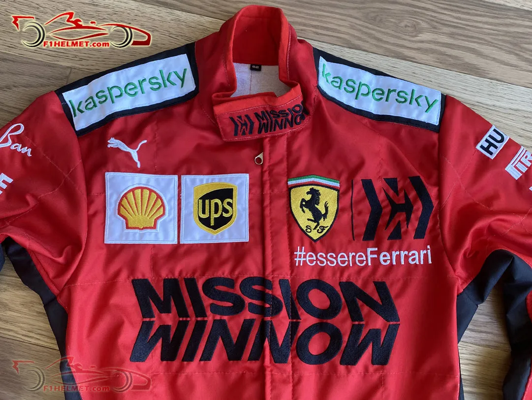 Vettel 2020 Mission Winnow Replica racing suit / Ferrari F1