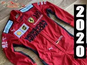 Vettel 2020 Mission Winnow Replica racing suit / Ferrari F1