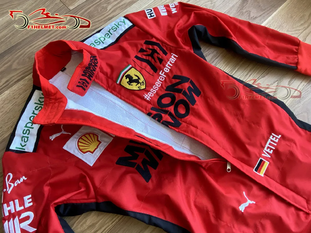 Vettel 2020 Mission Winnow Replica racing suit / Ferrari F1