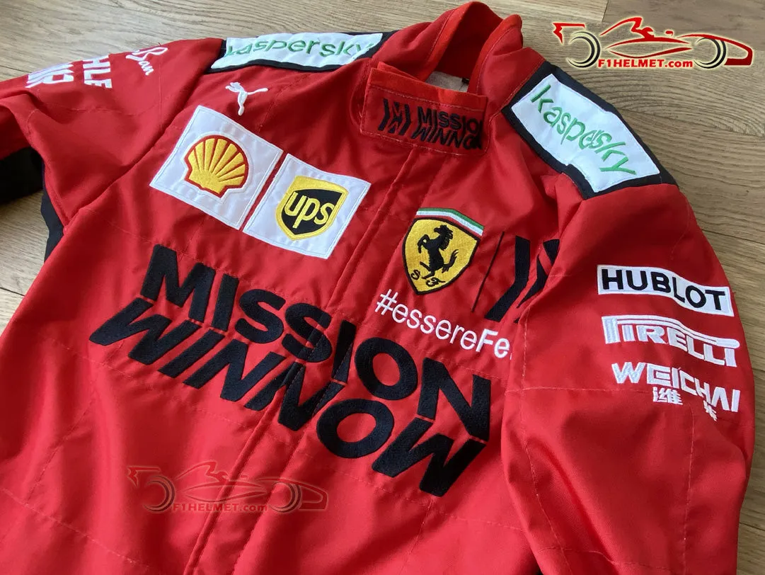 Vettel 2020 Mission Winnow Replica racing suit / Ferrari F1