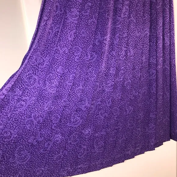 Vintage Andrea Gayle Pleated Skirt, size 8