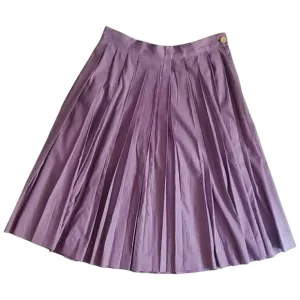 Vintage Modern Jr Gale &amp; Gale purple pleated skirt [see measurements for size]