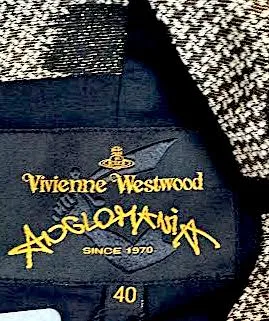 VIVIENNE WESTWOOD UK. NEW W/TAGS ANGLOMANIA "Joan" Gold Fit & Flare DRESS