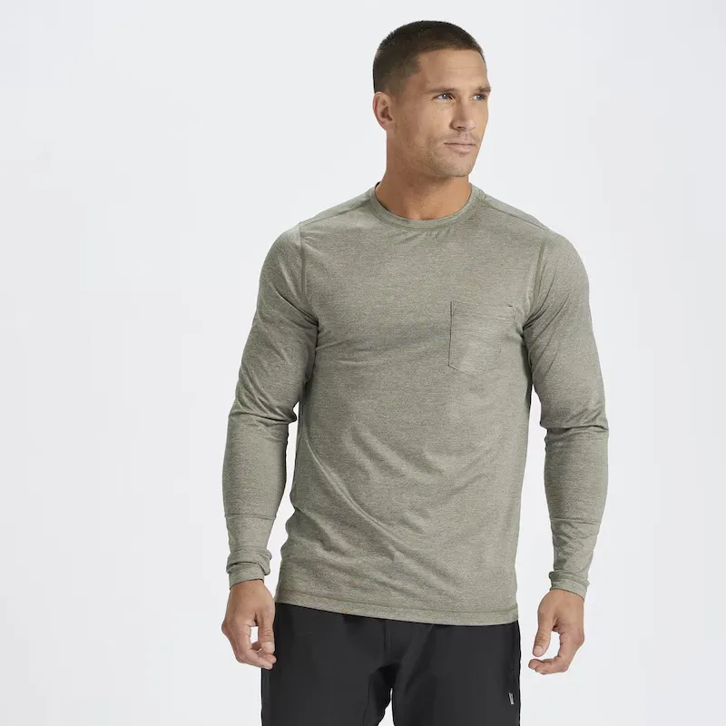 Vuori Long-Sleeve Tradewind Performance Tee